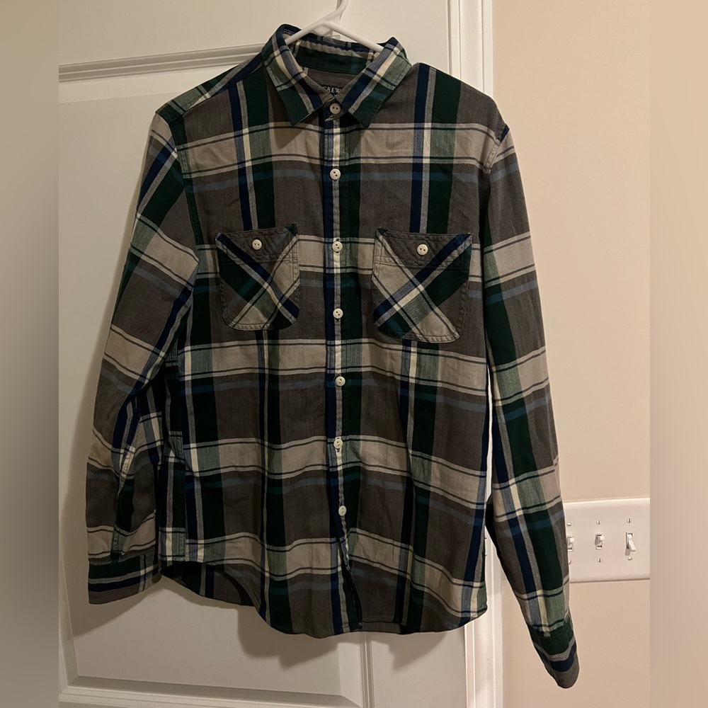 J.Crew Sporting Goods Flannel Shirt